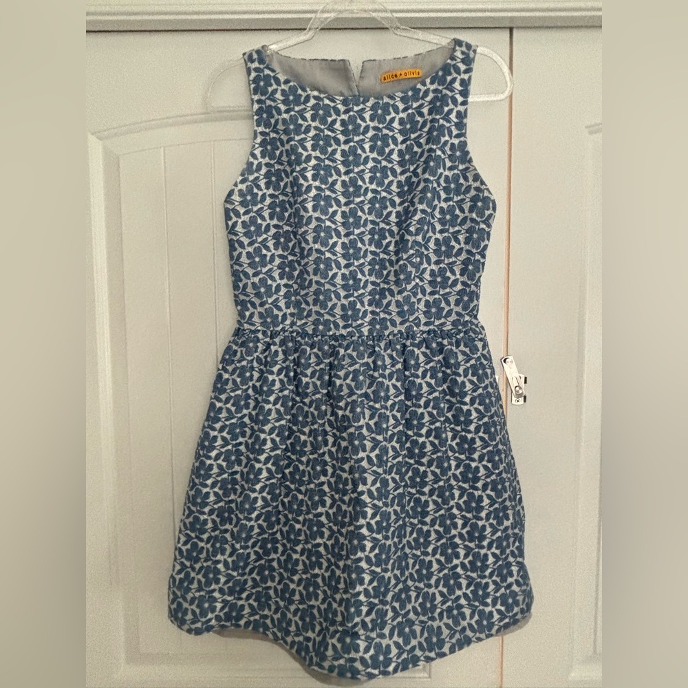 Alice + Olivia Blue Dress